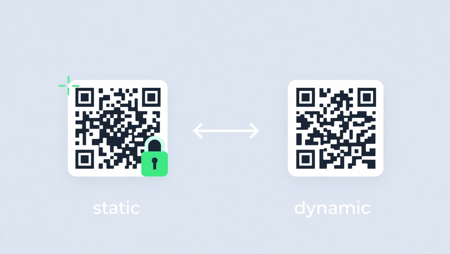 Static vs Dynamic QR Codes